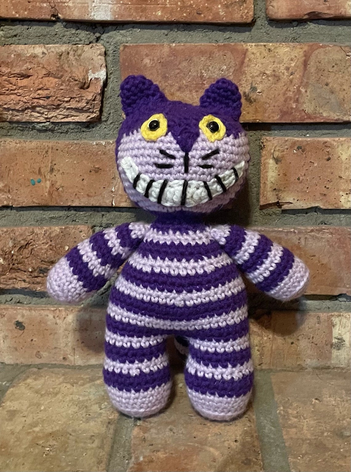 Disney Inspired Amigurumi Cheshire Cat Crochet PATTERN Etsy