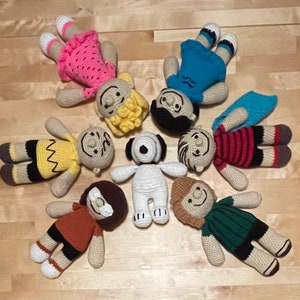 PATROONBUNDEL - Klassieke kindervrienden gehaakte Amigurumi
