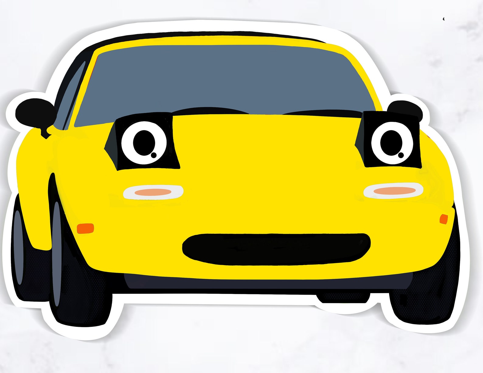 Custom Miata Sticker Etsy