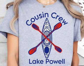 Cousin Crew Lake Shirt, Custom Summer Vacation T-Shirt, Personalized Kid Shirts,Cousin Weekend Shirt - Road Trip Shirt - Lake vacation Tee