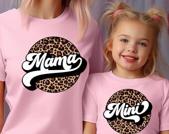 Mama Mini pasująca koszulka, Mama mysz pasująca koszulka, Mama mini koszulka, Mama i ja koszulka, Koszulka na Dzień Matki