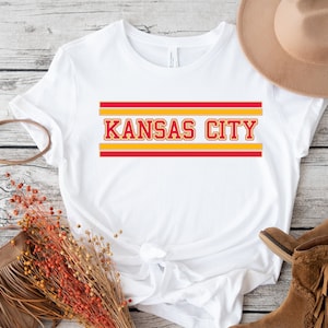 Kansas City Shirt, Kansas City Football Shirt, Retro Kansas City Chiefs, Kansas City Gifts, Football Shirt for Women and Men, Football Gift
