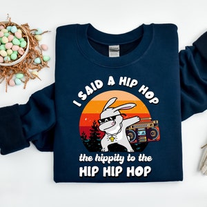 Hip Hop Easter Easter Bunny Shirt, Easter, Easter Bunny Shirt,Kids Easter Shirt, Cute Easter Shirt,Easter Day Shirt, Easter Bunny Shirt