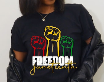 Free-ish Juneteenth Shirt, Black Freedom Gift T-Shirt, Black Culture Shirt, Civil Rights Tee, Freedom Shirts, Black History Month Gift Shirt