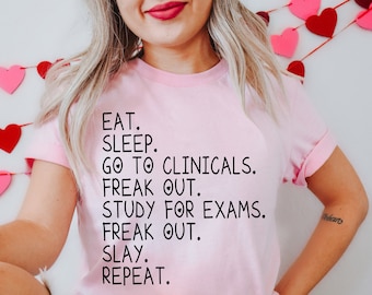 Nursing School Shirt, RN Gift, Nursing School Gift, Funny Nursing School Shirt, Nursing Student Shirt, Nursing Student Gift, Future Nurse