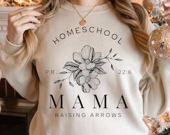 Homeschool Mama Shirt,Homeschooling Mom, homeschool planner,homeschoolers,Back to School Shirt, Raising Arrows tee, Mom, Homeschool Shirt,