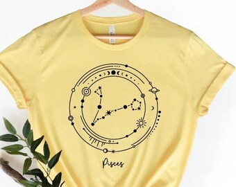 Astrology Shirt, Cancer Zodiac Shirt, Horoscope Gift, Birthday Gifts, Zodiac Signs Shirt, Astrology Gift, Horoscope Constellations Shirt