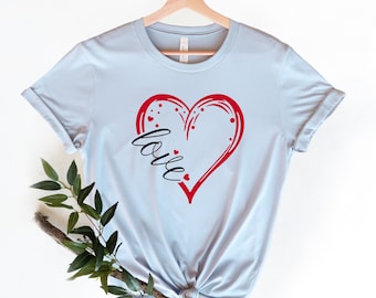 Valentines Day Shirts For Woman,Heart Valentines Shirt,Valentines Day Gift,Heart Love Shirt,Valentine Shirt,Love Heart Valentines Day Shirt