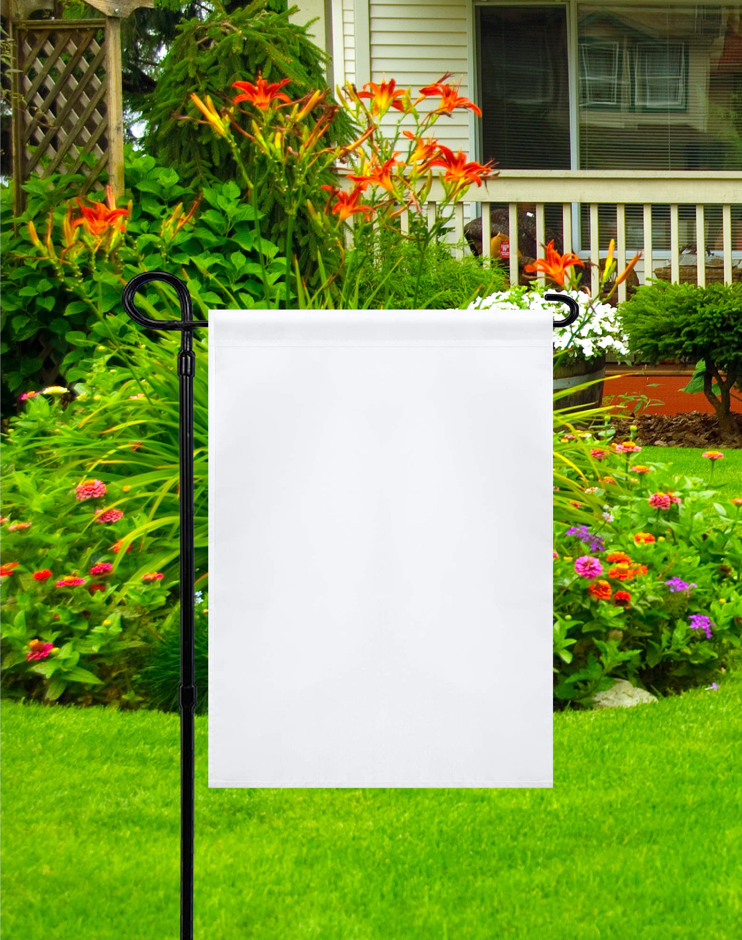 Custom Garden Flags Double Sided Personalized Gift Yard - Etsy