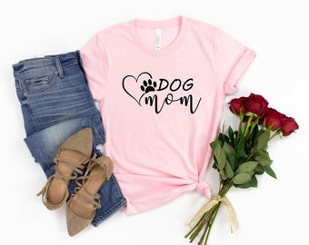 Fur Mama, Dog Mama Shirt, Dog Mom T shirt,Dog Mom Shirt, Dog Mom Gift, Dog Mom Tee, Dog Mom T-Shirt, Dog Mom Shirt for Women