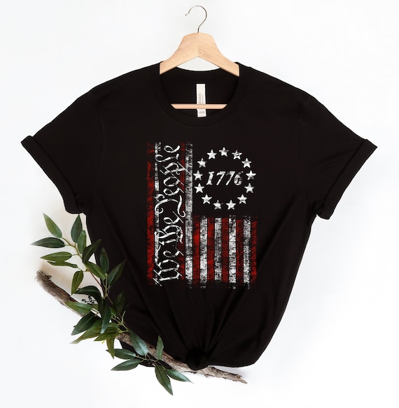 Patriotic Shirts , US Constitution,USA Gun Flag shirt, American Flag Shirt, 1776 Flag Shirt, We The People Shirt, USA Flag Patriotic
