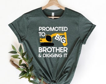 Big Bro Shirt, Big Brother Shirt, Pregnancy Announcement, Baby Announcement, Matching Sibling Shirts, Big Bro, Big Brother Announcement