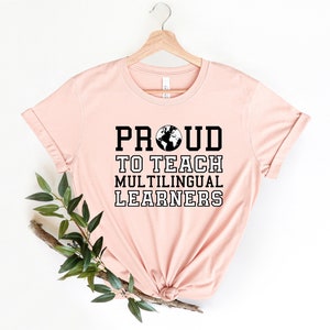 Second Language Teacher, Gift For ESL,ESL Teacher Shirt, Dual Language Teacher Gift, Back To School Shirt,Multilingual Teacher Shirt,