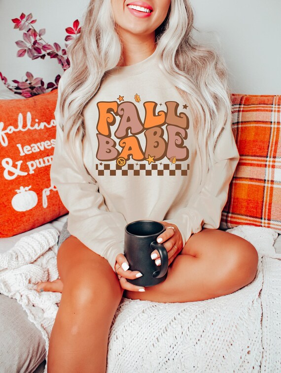 Fall Babe Shirt, Cozy Shirt, Fall T-shirt, Autumn Shirt,Autumn Tee, Fall Season Shirt, Pumpkin Shirt,Pumpkin Spice Shirt,Thanksgiving tee