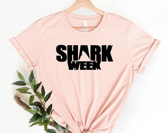 Shark Week Shirt, Shark Week 2021, Save the Sharks, Shark T-Shirt, Shark Shirt, Great White Shark, Beach Summer Tee Shark Fans, beach tshirt