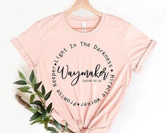 Chosen, Jesus Shirt,Waymaker Shirt | Christian Shirt, Jesus, Waymaker, Faith Shirt, Religious Shirt, Religious Clothing, Grace, Bible Verse