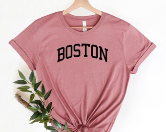 Boston T-Shirt, Vacation T-Shirt, Boston Lover Gift T-Shirt, Boston Shirts for Gift,, Home State Shirt, Boston City Gift T-Shirt