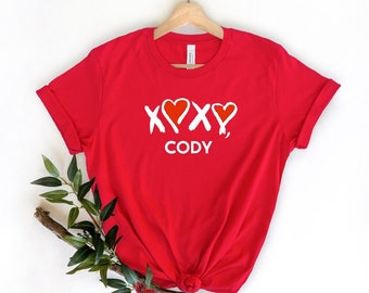 Cute Valentines Day Shirt,Workout Shirt, funny Valentines Day Shirt,Cody Shirt,Xoxo Cody Unisex T-Shirt, Ladies Gym Shirt, Cool XOXO Shirt