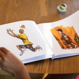 Illustration Art Book for Kids Story Picture Book Comic Fantasy Storybook Hand Drawn Sketches Soft and Hard Cover Book