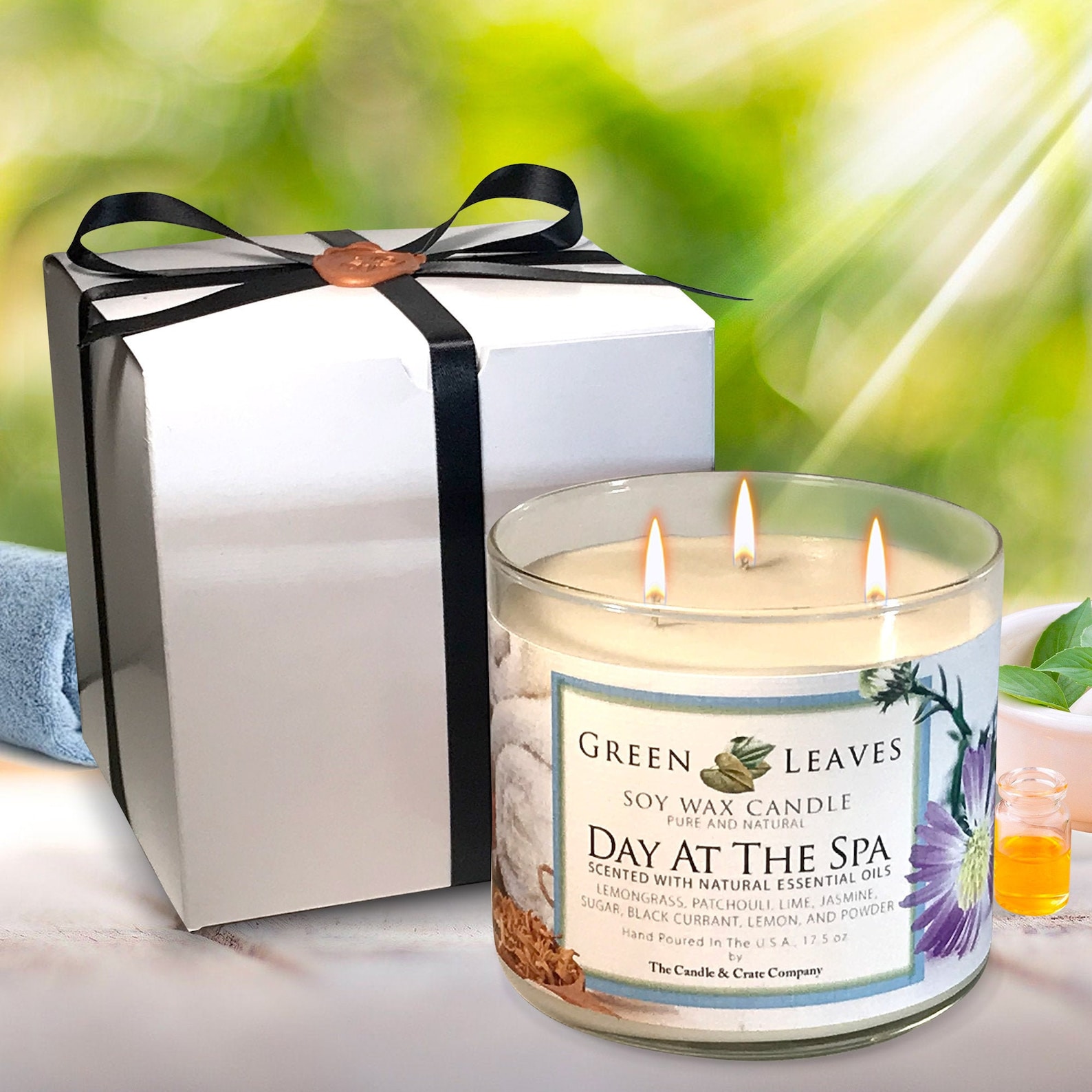 Handmade Soy Candle that smells AMAZING 100 Soy Wax Spa Soy Etsy