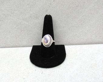 Crazy Lace Agate Ring - Sterling Silver Artisan Ring