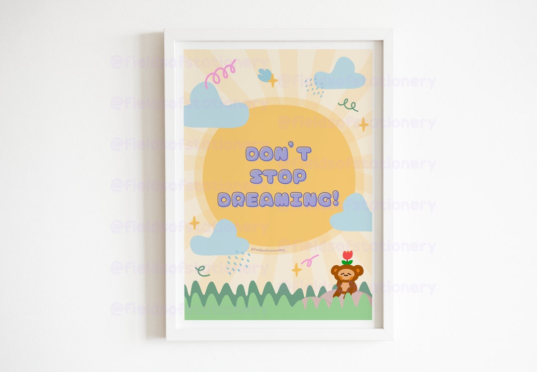 Cute Motivational Poster [DIGITAL DOWNLOAD], Print at Home in Sizes A3 ...