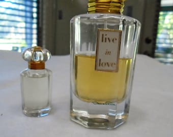 Set Of  (2) Two Oscar De La Renta Live In Love ! Each: 1.7 Fl Oz & .1oz Eau De Parfum Spray
