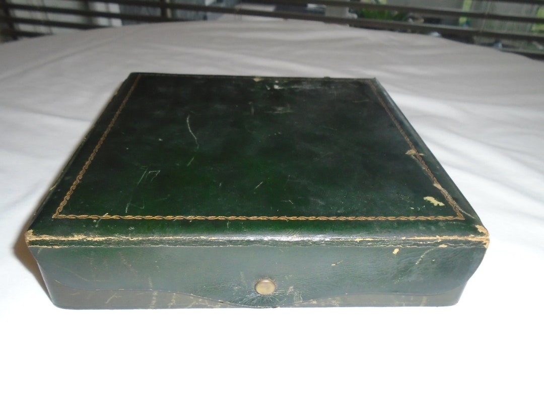 RARE Vintage Travel Scrabble Game in Italian Leather Case Etsy