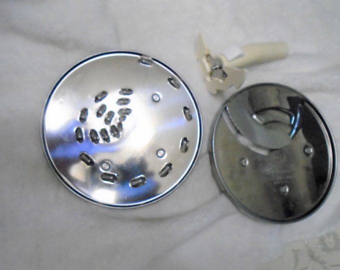 Vintage Kenmore Food Processor KFP7 2 Discs With Stem Replacement