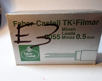 Vintage Faber Castell TK-Filmar Lead 9055 -- 0.5mm RARE 1 Gross 12 Tubes 144 pcs