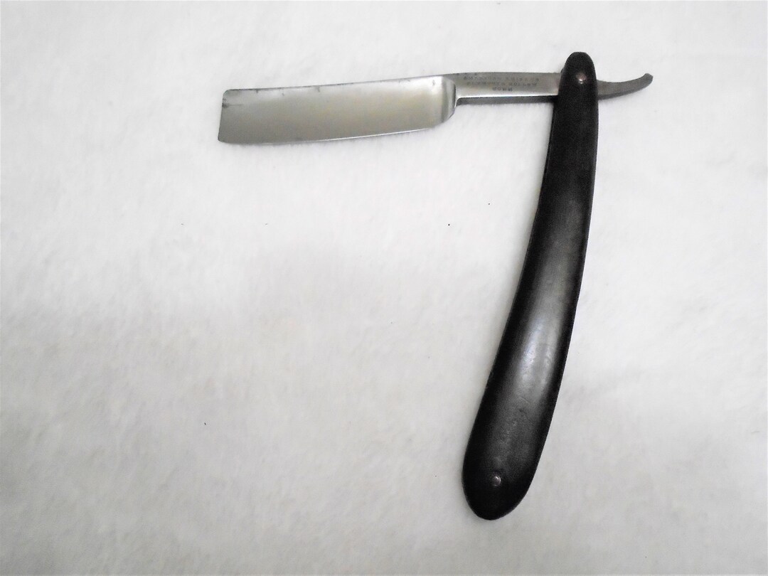 Antique Straight Razor American Knife Co Plymouth Hollow Conn. Etsy