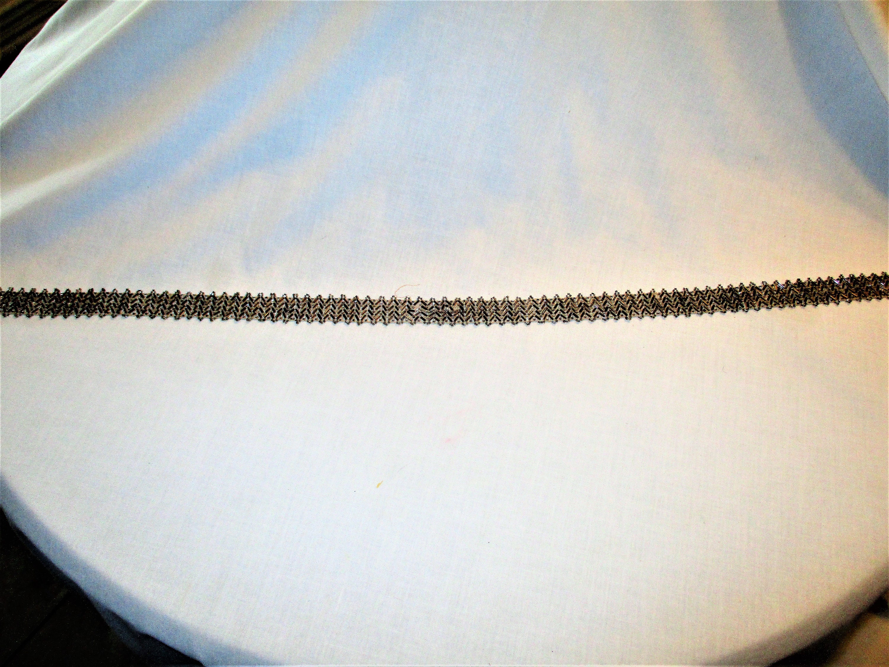Antique Glass Beaded Trim Victorian Hand Made 1 X 32 Etsy