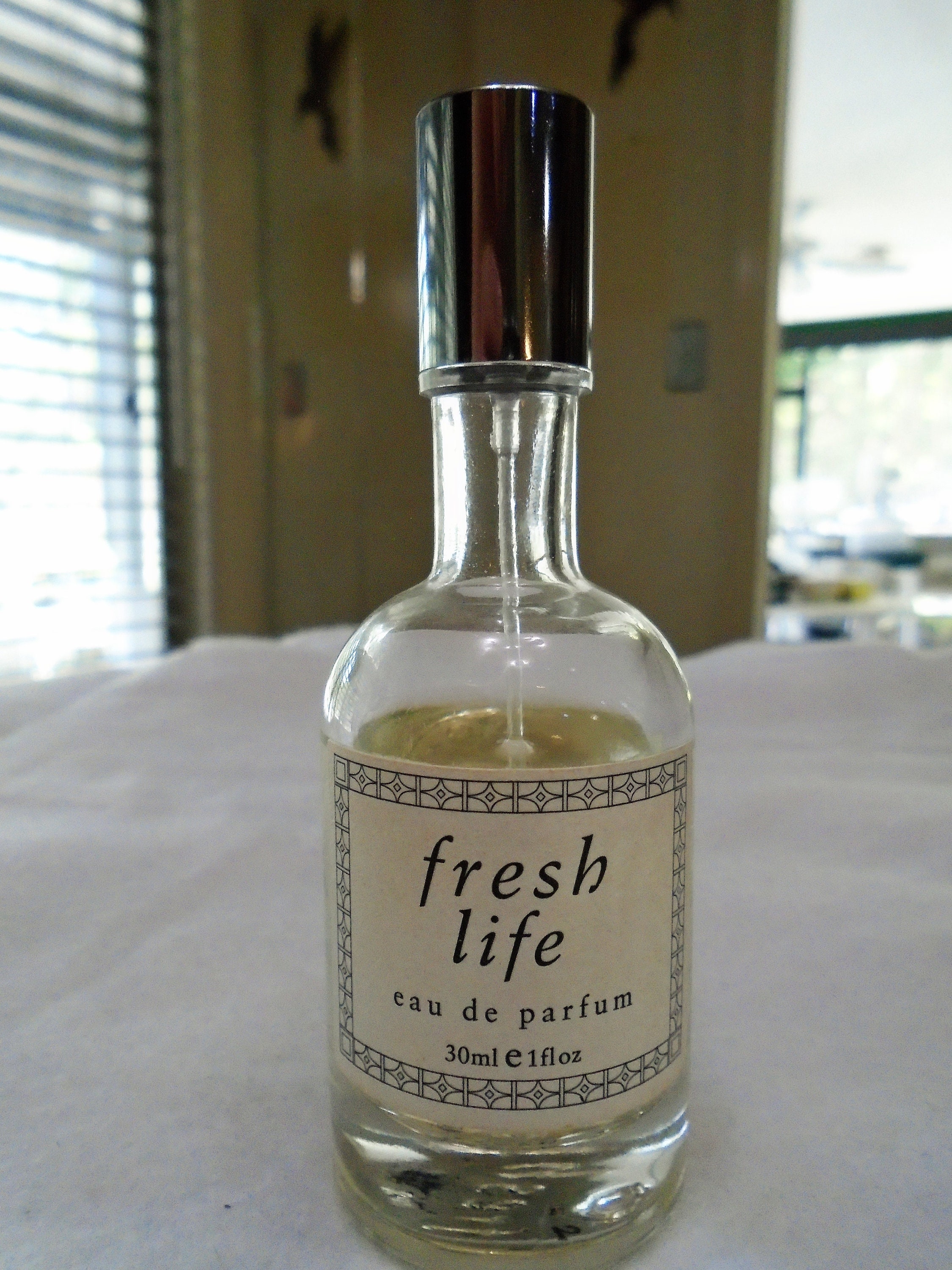 Fresh Life Eau De Parfum 1 Fl Oz/30 Ml 75% Full Earth Air Sun Water 