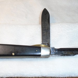 Vintage Camillus 2 Blade Electrician Lineman Pocket Knife-New York -- VERY SHARP