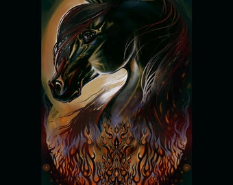 Fire Horse 2026 Exclusive Print