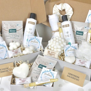 Personalisierte Geschenk Box in 4 Varianten für Frauen Weihnachtsgeschenk Freundin personalisiert Geburtstag Wellnessbox für Mütter #114