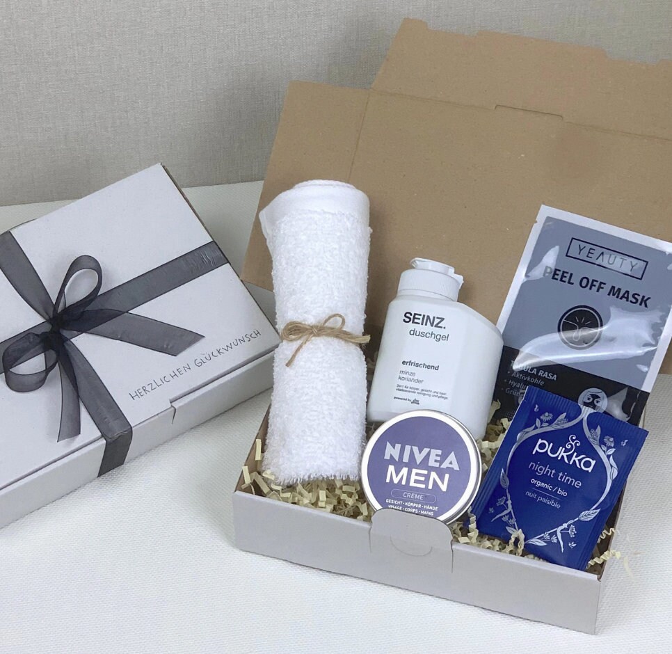 Personalized Gift Box for Men in 2 Variants for Gift Father's Day Birthday Wellness Wedding Men's Gift Gift #110 - Etsy