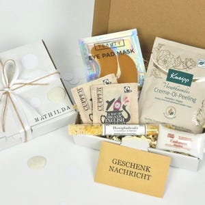 Personalized gift box for women, girlfriend gift, birthday gift for women, wedding gift, wellness box for mothers in 4 variations Geschenkbox S