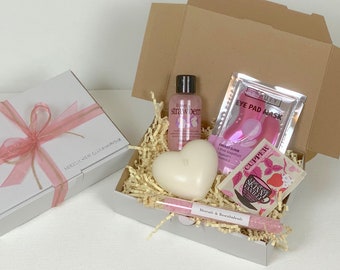 Kleine Geschenkbox in 6 Text-Varianten Wellnessbox S Pink Geschenk Muttertag Geburtstag Wellness Gift Hochzeit Fest Frauen Freundin #106