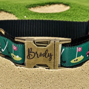 Golf Cart Dog Collar/Golfing Dog Collar