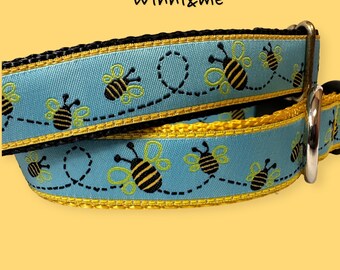 Buzzing Bee Dog Collar/Summer Dog Collar/Honey Bees