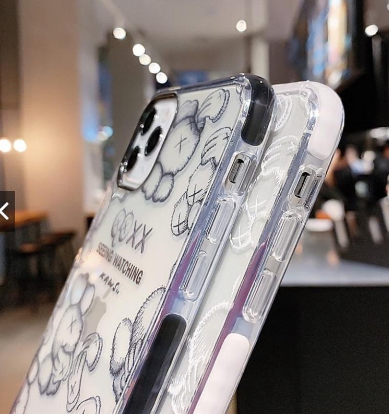Clear kaws iPhone Case 7/8 plus x/xs XS max 11 11 pro Etsy