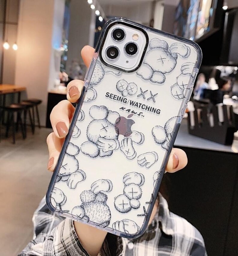 Clear kaws iPhone Case 7/8 plus x/xs XS max 11 11 pro Etsy