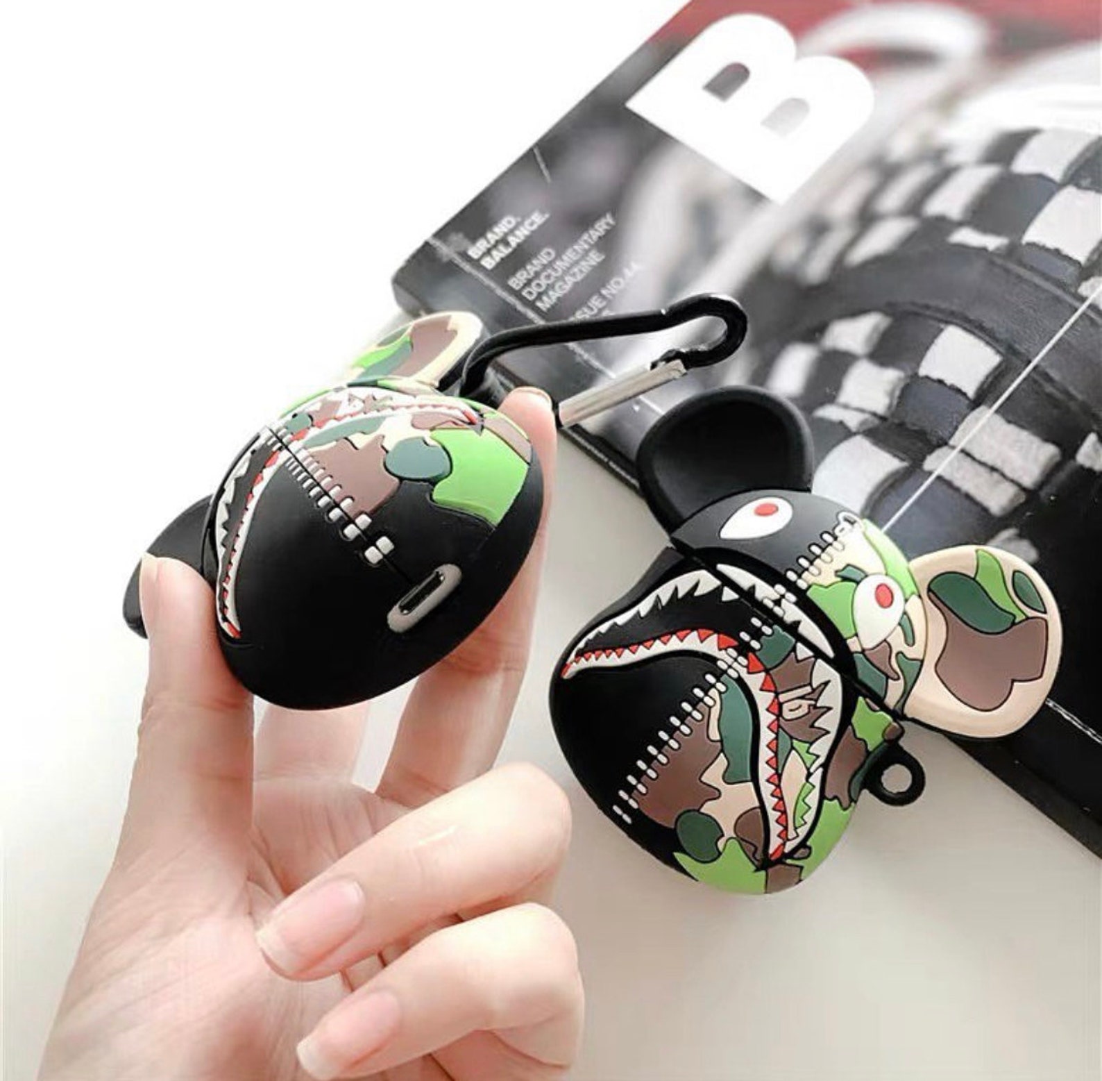 Inspiré Bape AirPods Case 1/2 Gen Etsy