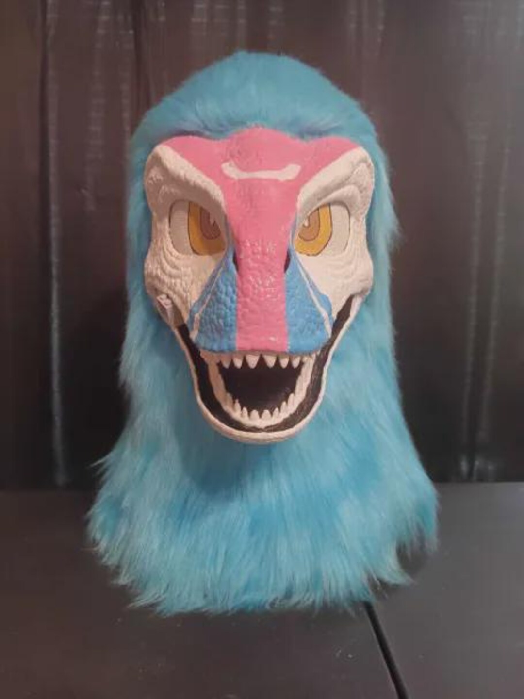 Rapter Dinomask Fursuit Head - Etsy