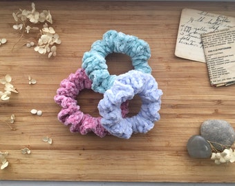 Cozy Crochet Scrunchies