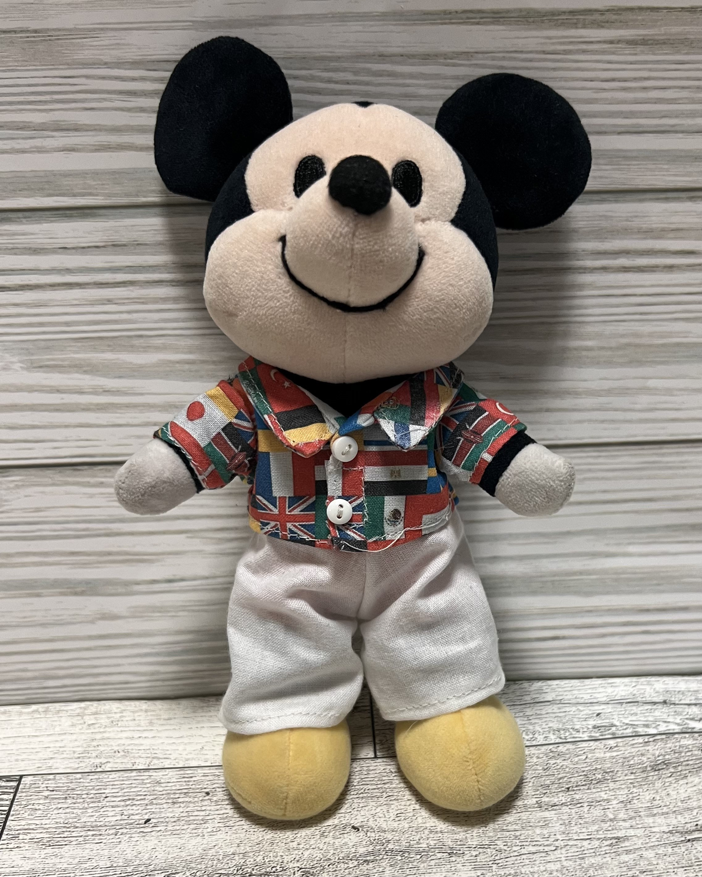 Original Genuine Disney Nuimos Cute Mickey Minnie Donald Duck Kawaii Dolls  Replace Clothes Toys Christmas Gift