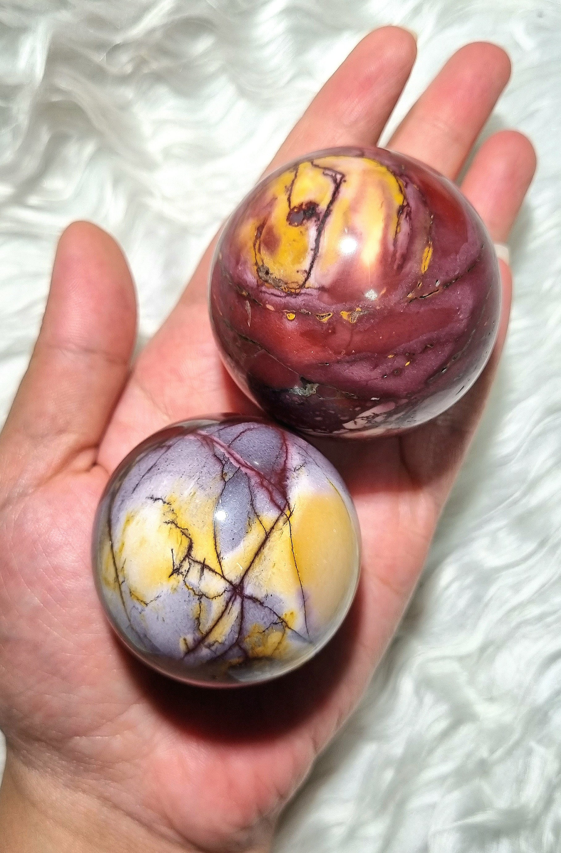 Mookaite jasper sphere - Etsy 日本