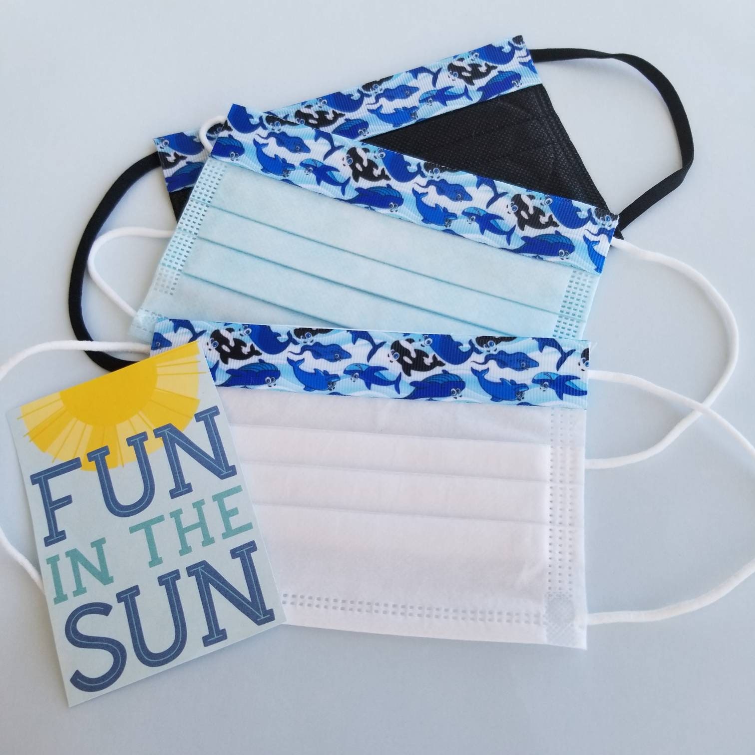 Childrens Fun in the Sun Face Masks Disposable Face Masks Etsy