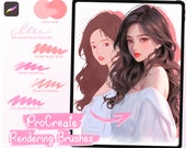 Masterpiece Rendering Brush Set for Procreate | Soft Detail Rendering